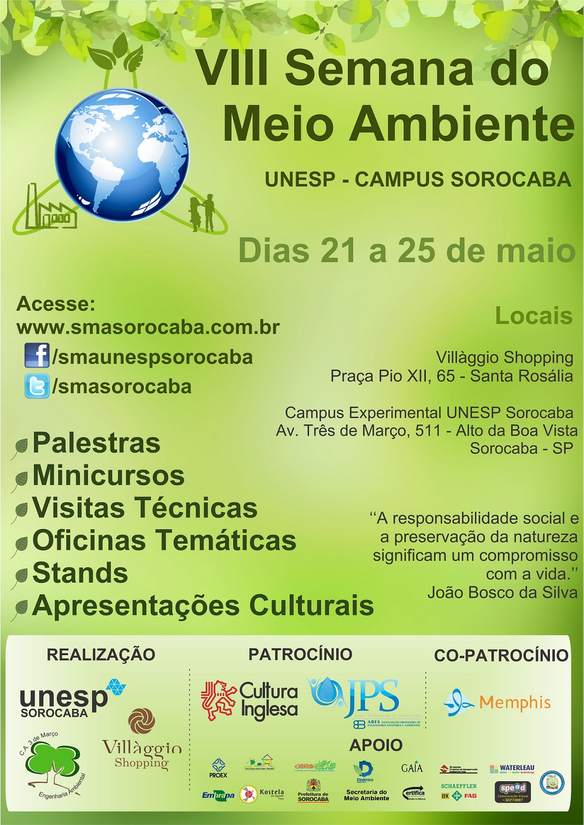 VIII Semana do Meio Ambiente